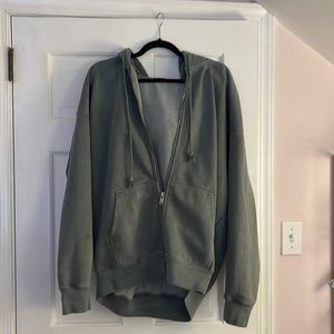 Brandy Melville Christy Hoodie (sage green)
